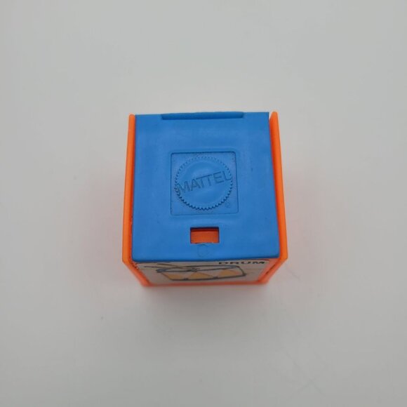 1972 Mattel Alphabet Pop Up Block Toy Plastic Vintage Letter Dog Learn School - Picture 3 of 6